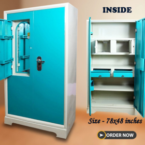 DUBAI QUEEN Double door metal bero