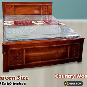 Premium Country Wooden Quenn Size Cot