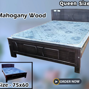 MAHOGANY New Wooden Queen size Double Cot